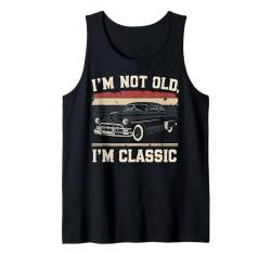 Classic Car Guy I'm Not Old I'm Classic Car Enthusiast Tank Top von Graphic Tees Men Women Boys Girls