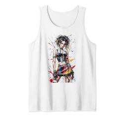 Punk Rock Girl Concert Mosh Pit Grunge Musik Fan Geschenk Tank Top von Graphic Tees Men Women Boys Girls