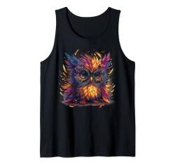 T-Shirt mit Eulen-Vogelbeobachtung I Love Owls Cute Owl Graphic Tee Tank Top von Graphic Tees for Men, Women and Teens