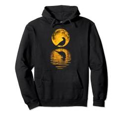 Vogelbeobachtung Vogelbeobachtung Sonnenuntergang Silhouette Vogelgeschenk Pullover Hoodie von Graphic Tees for Men, Women and Teens