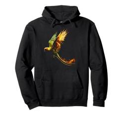 Papageienvogel, bunt, fliegende tropische Vogelbeobachtung, Geschenk Pullover Hoodie von Graphic Tees for Men Women and Teens