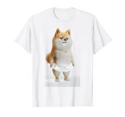 Shiba Inu Hunde-Liebhaber, japanische Rasse, Kawaii-Welpenbesitzer-Design T-Shirt von Graphic Tees for Men Women and Teens