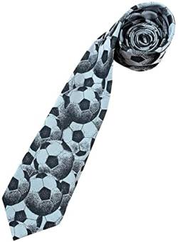 Herren Krawatte, Fußball-Muster, Krawatte, Krawatten-Design von Great British Tie Club