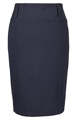 Greiff Größe 50 Corporate Wear Premium Damen Rock Regular Fit Marine Modell 1517 von Greiff