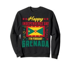 Happy Independence Grenada 7. Februar Grenadian Grenada Sweatshirt von Grenada Independence Caribbean Island Grenadian