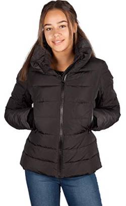 Grimada V111 Damen Jacke Winter Steppjacke Winterjacke SNOWIMAGE (34, Schwarz) von Grimada