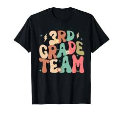 3. Klasse Team Groovy Back to School Cute Women Girl T-Shirt von Groovy Back to School Apparel for Teachers.