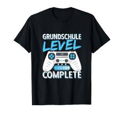 Grundschule Abschluss Abschied - Grundschule Level Complete T-Shirt von Grundschulabschluss Abschiedsgeschenk für Jungs