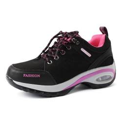 Gsheocm Sommerschuhe Damen Sneaker & Sportschuhe Für Damen Elegant Mode Barfußschuhe Atmungsaktiv Leichte Freizeitschuhe Outdoor Wandern Laufschuhe Fitnessstudio Turnschuhe von Gsheocm