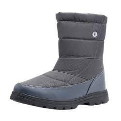 Gsheocm Stiefeletten Damen, Outdoor Warm Winterboots Schneestiefel Für Damen Winter Boots Wanderschuhe Schlupfstiefel Rutschfeste Stiefel Wander Trekking Schuhe von Gsheocm