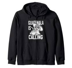 Beach Holiday Caribbean Island Traveller Guatemala Kapuzenjacke von Guatemala Reiseoutfit für Männer und Frauen