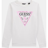 Sweatshirt Logodreieck Metallic-Optik von Guess Kids