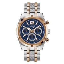 GUESS Herren Uhr Armbanduhr Resistance GW0714G3 Edelstahl Bicolor von Guess