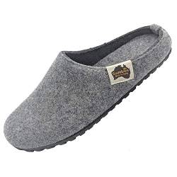 Gumbies Outback Hausschuhe, Grey / Charcoal, Gr.- EU 38 von Gumbies