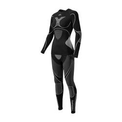 Guotobe Thermounterwäsche Damen Weich Thermounterhose Thermohose Lauf Slim Skiunterwäsche Flexibel Leicht Innenfleece Thermoanzug Dicke Winter Warme Sportunterwäsche Thermo Unterwäsche Set von Guotobe