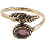 Guru-Shop Fingerring Goldfarbener Ring aus Indien, Boho Daumenring.. von Guru-Shop