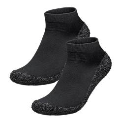 Guvbkfaw Herren-Slipper-Socken, Wassersocken Herren, Weiche, Dicke, gemütliche Heimstiefel, Schnell trocknende Mehrzweck-Socken mit Rutschfester Sohle, atmungsaktiv, sandbeständig, für Männer und von Guvbkfaw