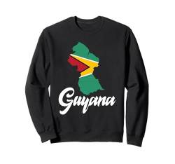 Guyana Souvenir Reise Urlaub Männer Frauen Guyanese Pride Sweatshirt von Guyana Guyanese Pride Souvenir Vacation