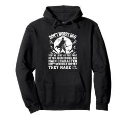 Kämpfe, bevor du es schaffst - Anime Gym, Hustle, Success Pullover Hoodie von Gym, Hustle and Success Motivational Gifts