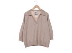 H&M Damen Pullover, beige, Gr. 42 von H&M