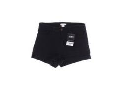 H&M Damen Shorts, schwarz, Gr. 34 von H&M