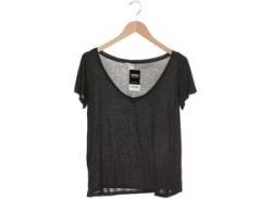 H&M Damen T-Shirt, grau, Gr. 34 von H&M