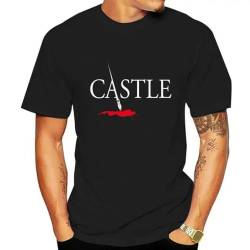 HAIDIOU Castle-TV-Series-Logo-T-Shirt Tee Black L von HAIDIOU