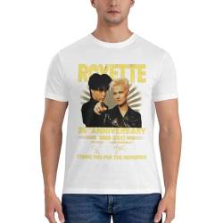 HAIDIOU Roxette-35TH-Anniversary-1986-2021-Essential-T-Shirt-oversized-t-shirt-men-sweat-shirts-men-t White L von HAIDIOU