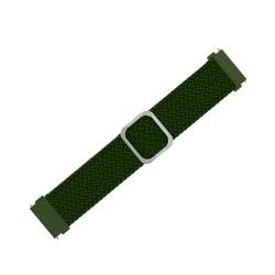 HAJMGUMC For Smart uhr Fit for LIGE Strap Band Nylon Gürtel Einstellbare Weiche Atmungsaktive Armband Frauen Männer Armband 20mm 22mm(Army Green,20mm) von HAJMGUMC