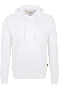 HAKRO 601 Comfort Fit Kapuzen Sweatshirt weiss, Einfarbig von HAKRO