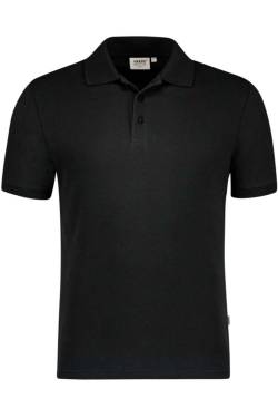HAKRO Organic Regular Fit Poloshirt Kurzarm schwarz von HAKRO