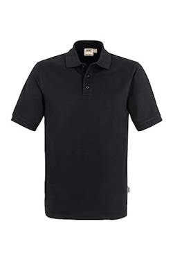 HAKRO Poloshirt MIKRALINAR® ECO, schwarz, 2XL von HAKRO