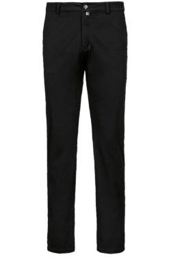 HAKRO Regular Fit Chino schwarz, Einfarbig von HAKRO