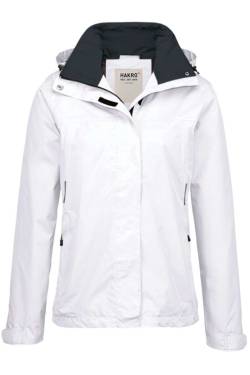 HAKRO Regular Fit Damen Regenjacke weiss, Einfarbig von HAKRO