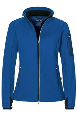 HAKRO Regular Fit Damen Softshelljacke blau, Einfarbig von HAKRO