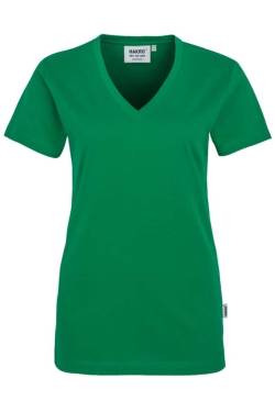 HAKRO Regular Fit Damen T-Shirt grün, Einfarbig von HAKRO