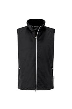 Hakro Light-Softshell-Weste Edmonton, HK854-schwarz, L von HAKRO