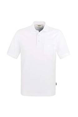 Hakro Pocket Polo Top, weiß, 3XL von HAKRO