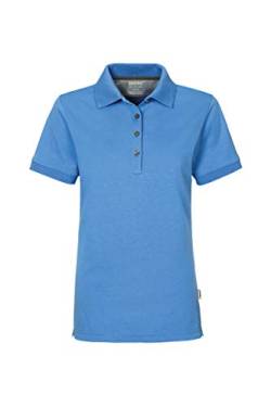 Women-Poloshirt Cotton-Tec, HK214-malibu-blue, XS von HAKRO