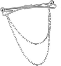 Stilvolle Männer Hemd Kragen Clip Bar Pin Clip Krawatte Brosche Krawatten Mehrzweck – Stil 3 Broschen for Frauen von HAODUOO