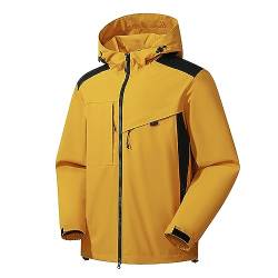 HAOLEI Regenjacke Damen Leicht Atmungsaktiv, Übergangsjacke Wasserdicht, Regen Und Winddichte Kapuzenjacke Mit Langen Ärmeln, Sale Fahrradjacke Mehrzweck, Softshelljacke Sport Windjacke Lässige von HAOLEI