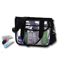 HAPINARY Transparente Umhängetasche Für Reisen Multifunktionale Tragbare wasserdichte Kosmetik Und Make Up Tasche Mit Fächern Für Optimale Organisation Ideal Für Damen Und Herren von HAPINARY