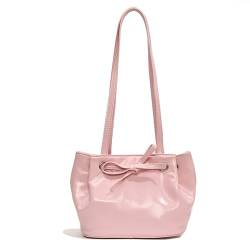 HAWILL Umhängetasche Damen Wasserdicht Beutel Leder Schutertasche Mode Tasche zum Umhängen Moderne Taschen (Rosa) von HAWILL