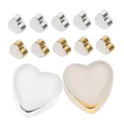 HAWILLOSCH 12St liebe Ohrstöpsel schmuckherstellung schmuck machen ohrring zubehör silikon ohrring stopper Ersatzohrstecker schwere Ohrring-Stützrücken Frauen Ohrring zurück Kieselgel von HAWILLOSCH