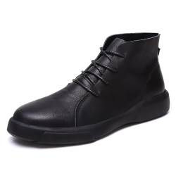 HCDZF Schwarz,39 EU,Herrenkleid Casual Chukka Boots Stiefeletten von HCDZF