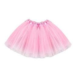 1 Stück Tutu-Rock, Tutu-Rock Für Erwachsene, Tüllrock Für Mädchen, Tutu, Rosa Rock, Tutu-Rock Für Damen, Geeignet Für Abschlussbälle Und Partys von HDGSAFD