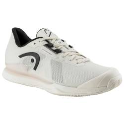 HEAD Herren Sprint Pro 3.5 Clay Men Tennisschuhe, Chalk White/Schwarz, 44 EU von HEAD