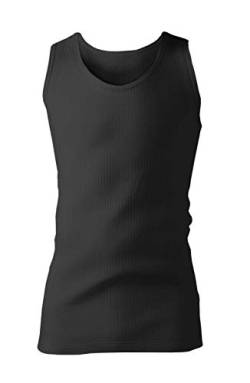 HEAT HOLDERS - Herren Thermo Innenfleece Baumwolle Ärmellos Unterhemd (Medium (38-40" Chest), Charcoal) von HEAT HOLDERS