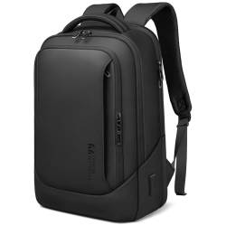 Laptop Business Rucksack Herren mit 15,6 Zoll laptopfach mit USB-Ladeanschluss Diebstahlsicher Handgepäck Tagesrucksack Wasserabweisende Multifunktion Laptoptasche für Arbeit Schule Reisen-Schwarz von HEROIC KNIGHT