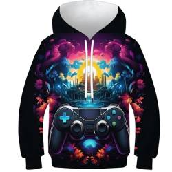 Gaming Equipment 3D Bedruckte Niedliches Cartoon Games Themed Hoodie Sweatshirts Langarm Pullover Mit Taschen Für Kinder Jungen- Und Mädchen 6-15 Jahre Geburtstag 7-9Y von HEYLInUP